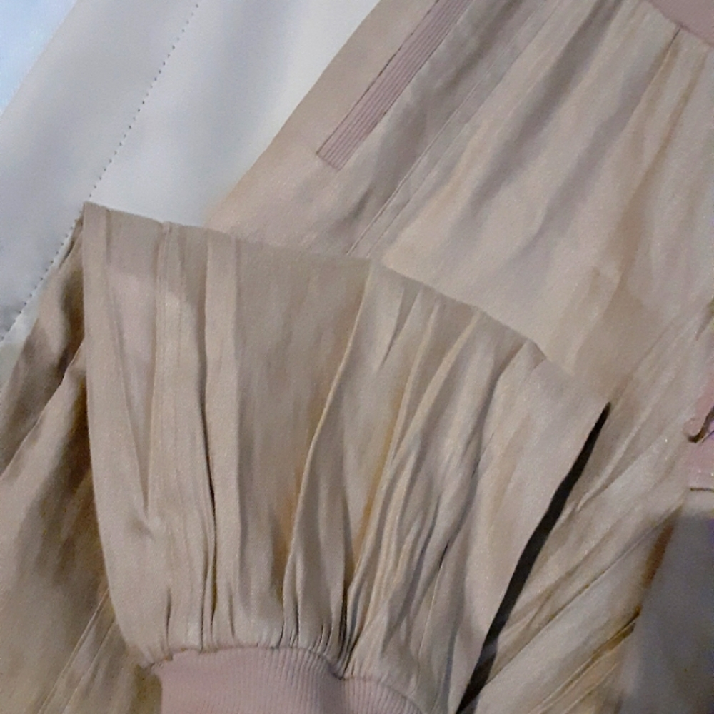 Bebe Linen Drawstring Pant - Picture 2 of 4